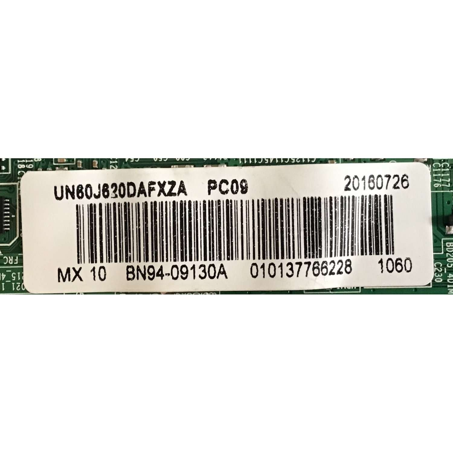 KIT DE TARJETAS PARA TV SAMSUNG / MAIN BN94-09130A / BN41-02245A / FUENTE BN44-00775A / L60H1_EHS / T-CON BN95-01336B / BN41-02132A / PANEL CY-DF600CGSV4H / MODELO UN60J620DAFXZA NS02 - Imagen 4